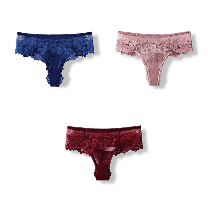 -string Lace Female Thongs Underwear Ladies Intimates Free Shipping