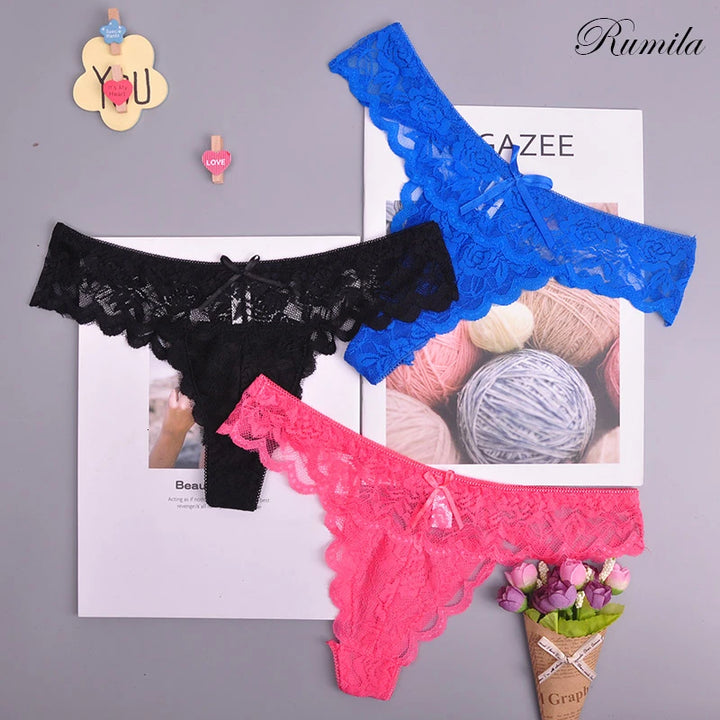 Lace Thongs G-String Panties - Free Shipping