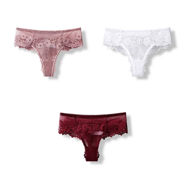 -string Lace Female Thongs Underwear Ladies Intimates Free Shipping