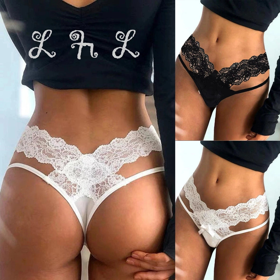 Hollow Out Breathable T-back G-string Lingerie