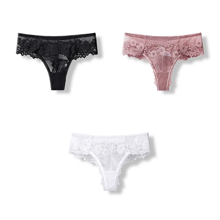 -string Lace Female Thongs Underwear Ladies Intimates Free Shipping