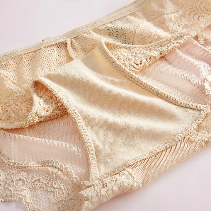 Sexy Lace Low-Rise Breathable Panties for Women