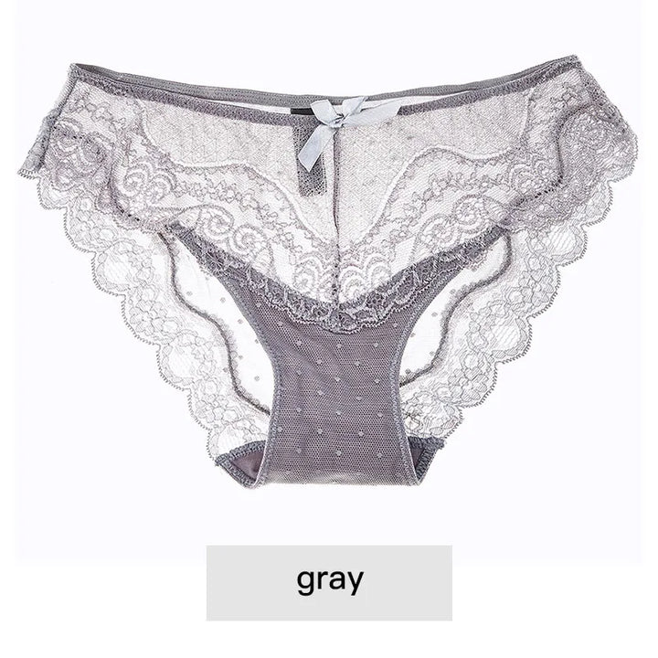 Sexy Lace Low-Rise Breathable Panties for Women