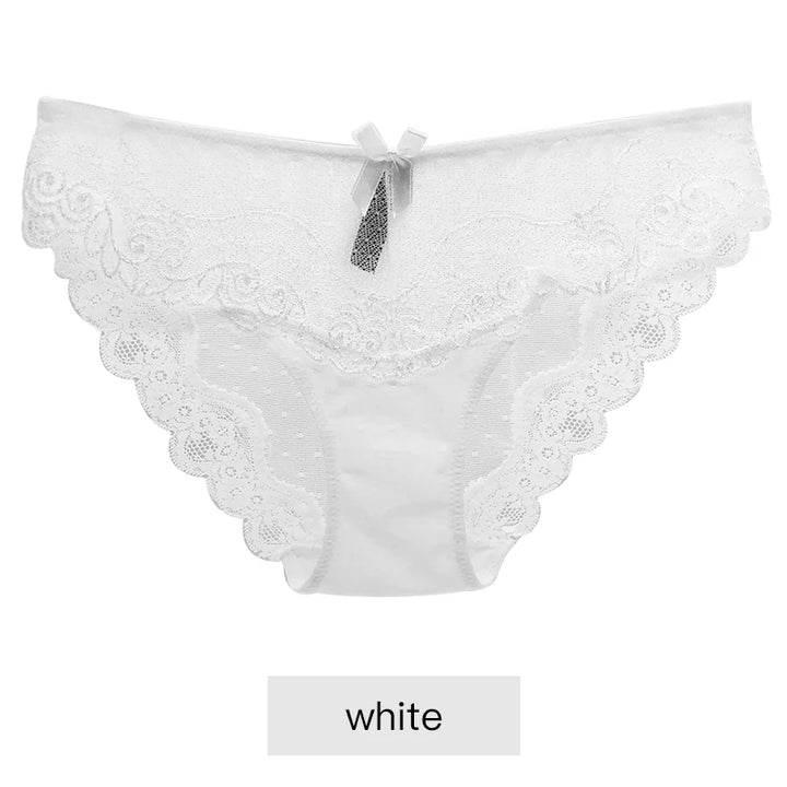 Sexy Lace Low-Rise Breathable Panties for Women