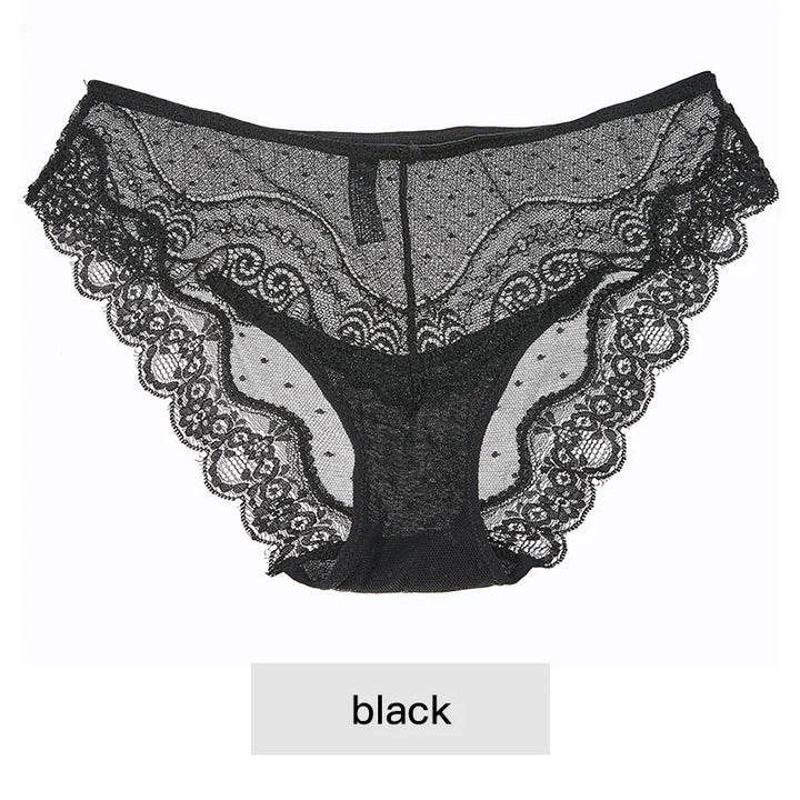 Sexy Lace Low-Rise Breathable Panties for Women