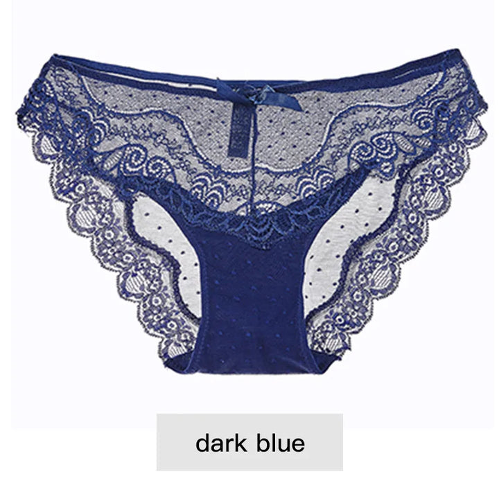 Sexy Lace Low-Rise Breathable Panties for Women