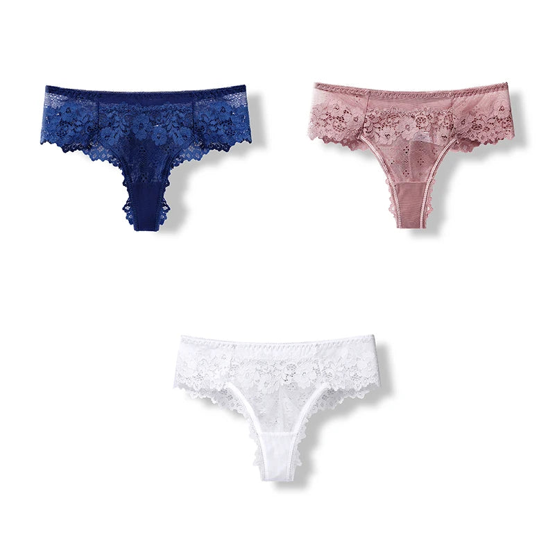 -string Lace Female Thongs Underwear Ladies Intimates Free Shipping