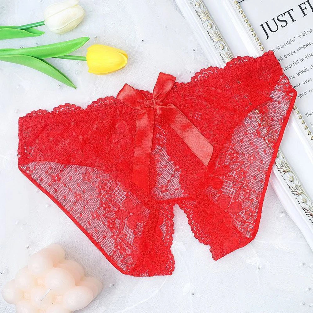 Open Crotch Crotchless Underwear Thongs Panties Lingerie Knickers