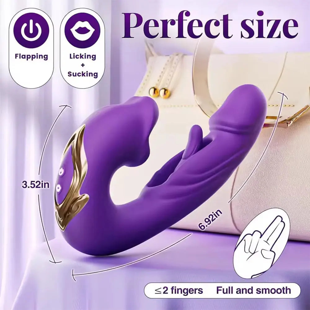 G Spot 7 Flapping & Vibrating & Licking Modes Adult Toy