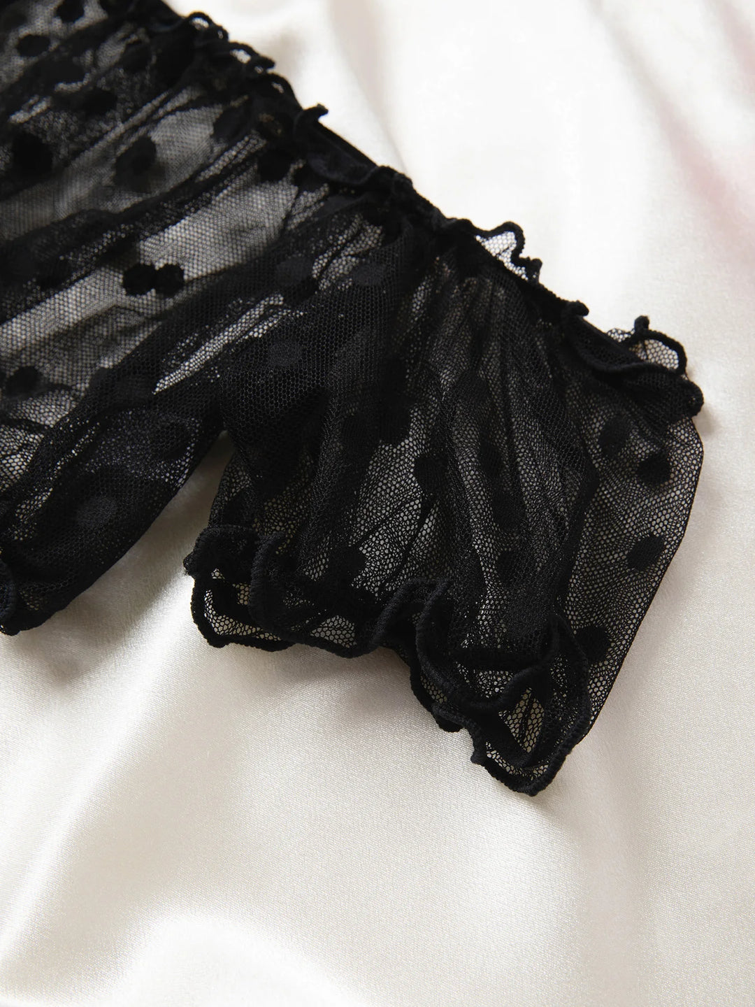 Frivolous Delights Off-Shoulder Lace Underwear Lingerie Set