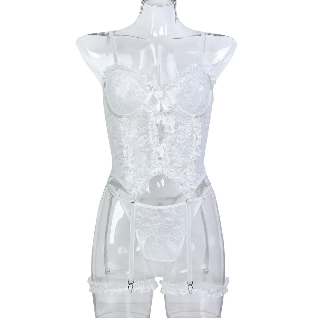 Frivolous Delights Garter Bridal Romantic Lingerie