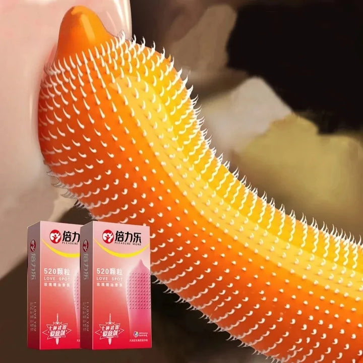 5D Dotted Ribbed Ultra Thin Condoms Unique Condoms