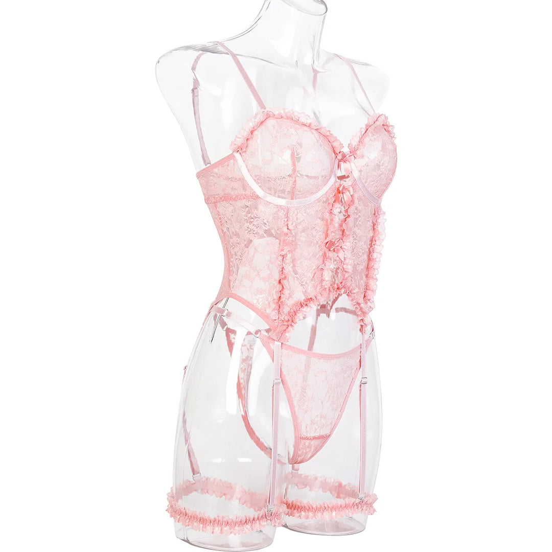 Frivolous Delights Garter Bridal Romantic Lingerie