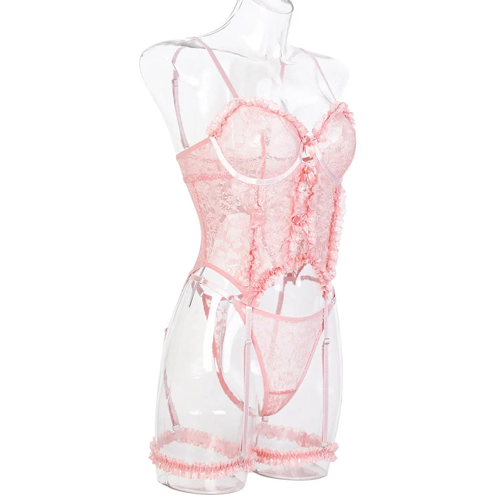Frivolous Delights Garter Bridal Romantic Lingerie