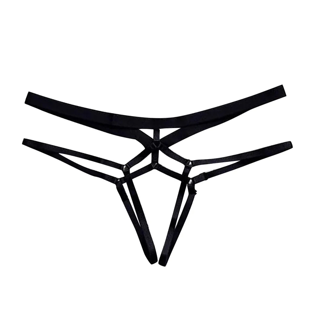Sexy Crotchless Erotic Lingerie Set
