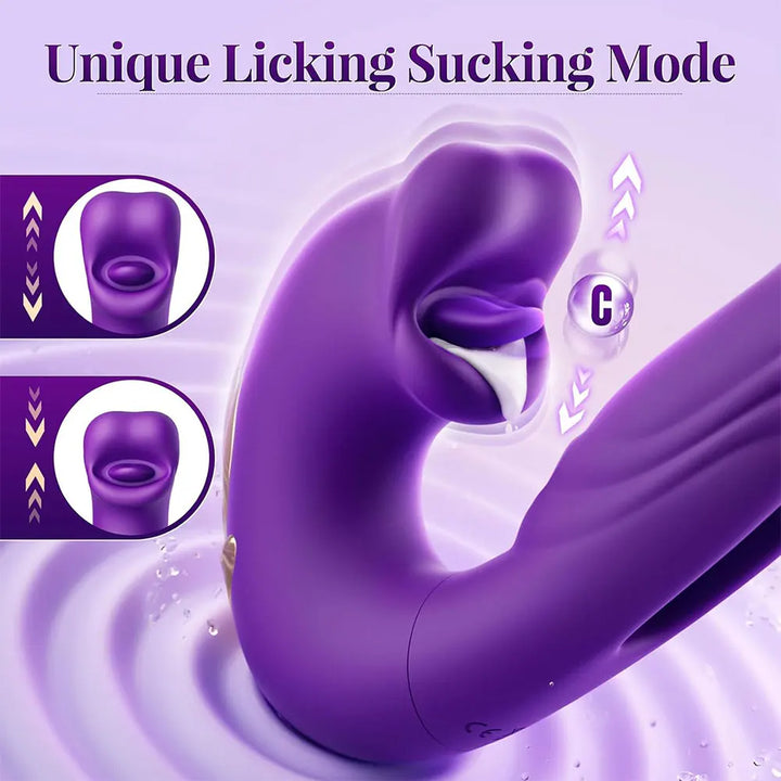 G Spot 7 Flapping & Vibrating & Licking Modes Adult Toy