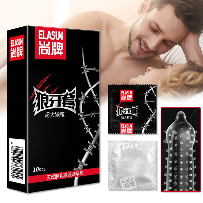 5D Dots Tendril Condoms for Men - Adult Toys Unique Condoms