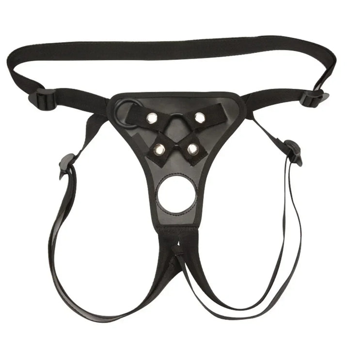 Leather Panties Bondage Strap on Chastity Set with Dildo