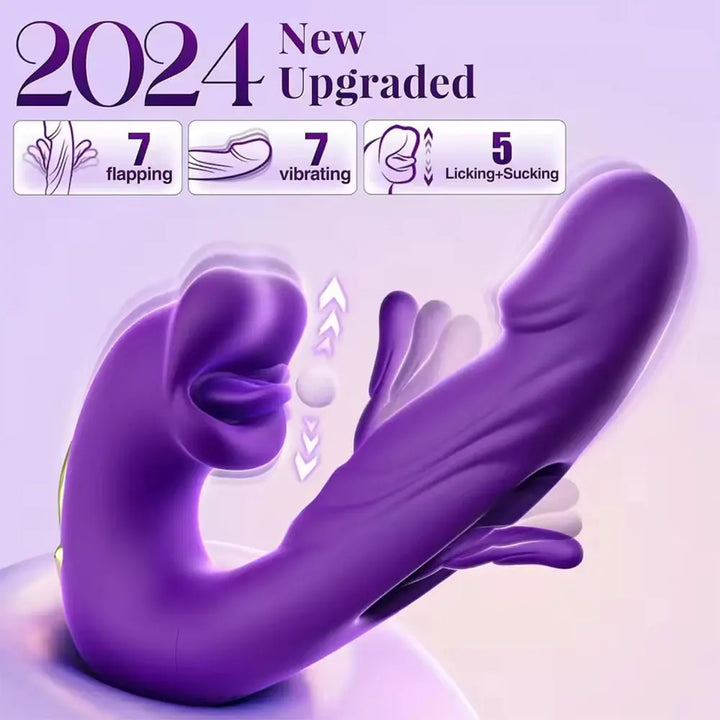 G Spot 7 Flapping & Vibrating & Licking Modes Adult Toy
