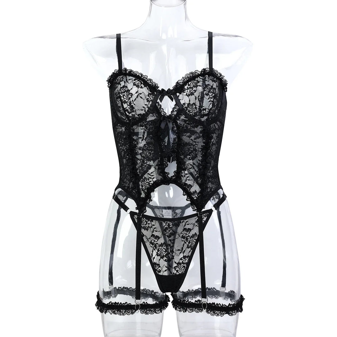 Frivolous Delights Garter Bridal Romantic Lingerie