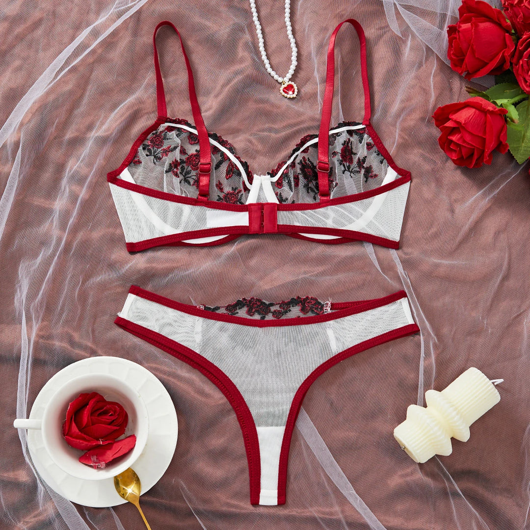 Frivolous Delights Sexy 2 Pieces Bra And Panty Sets Lingerie