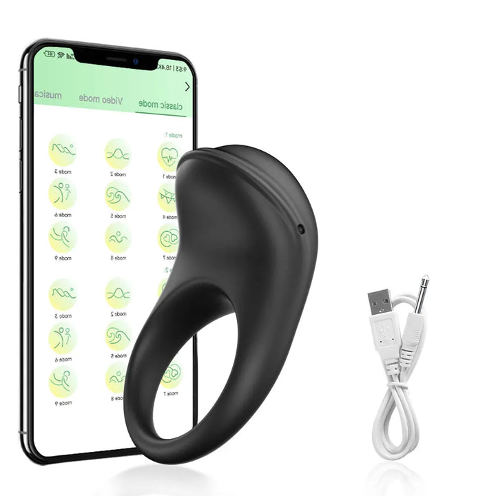 Lasting Ejaculation Delay Stimulator Vibrating Cock Ring
