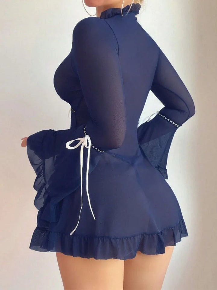 Frivolous Delights Cake Dress Bodycon Lingerie Set