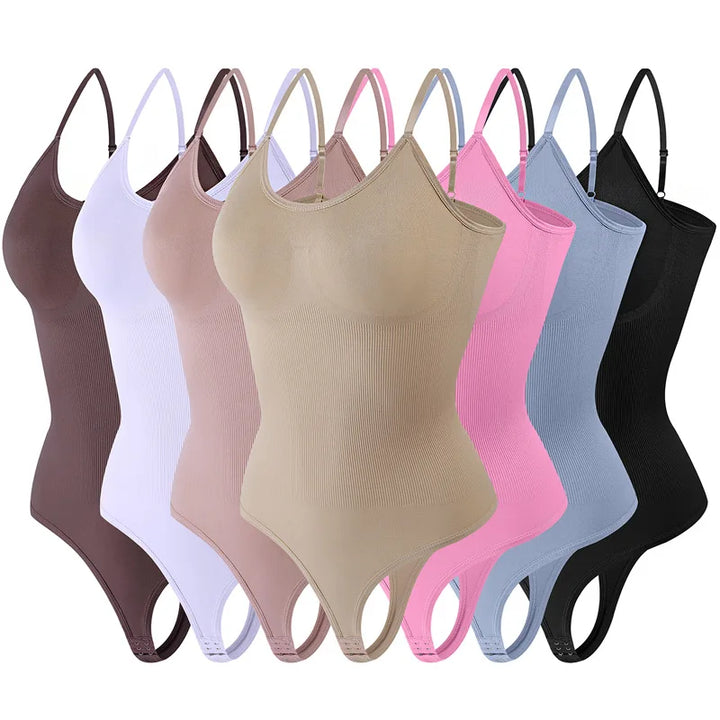 Fajas Colombianas Thong Seamless Bodysuits Shapewear