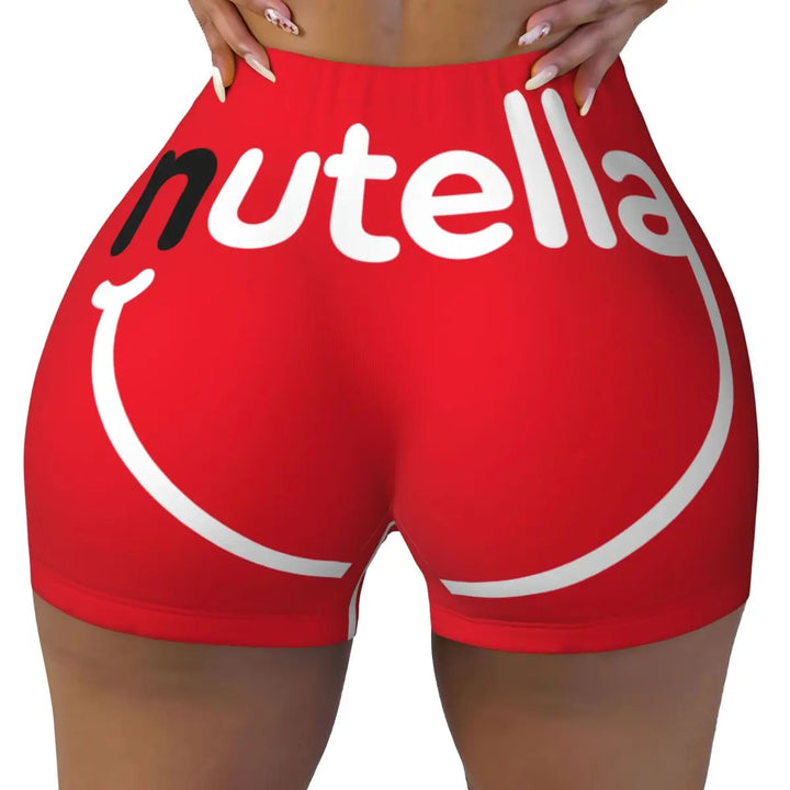 Custom Nutella Gym Booty Shorts