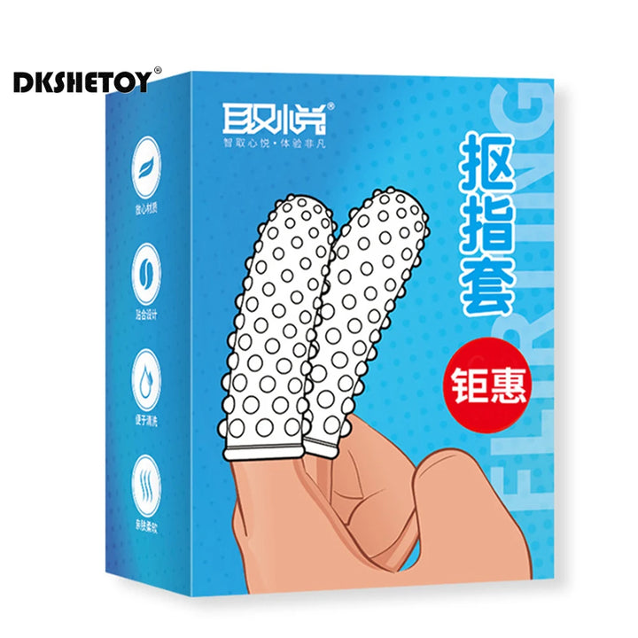 Finger Sleeve Condoms for G Spot Massage Unique Condoms