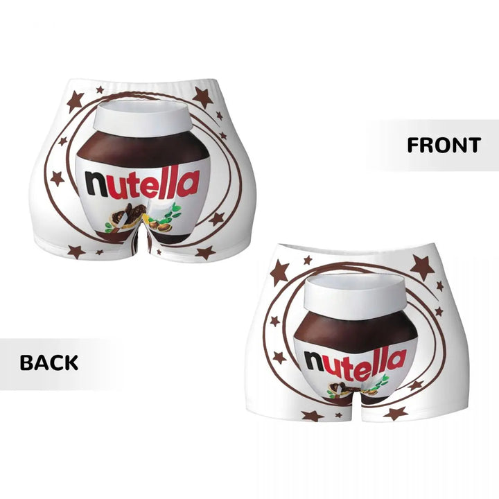 Custom Nutella Gym Booty Shorts