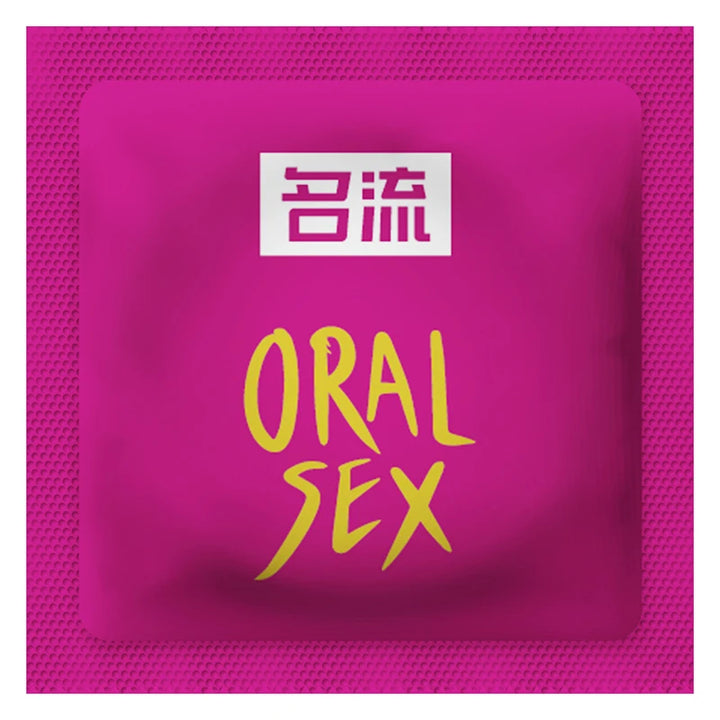 Cherry Flavor Oral Sex Condoms: Ultra Thin Unique Condoms