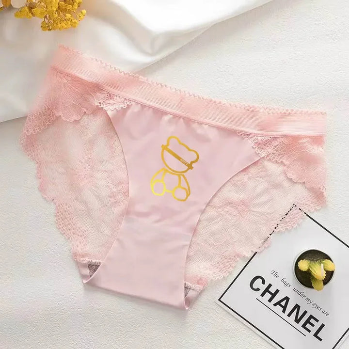 Couple Sexy Lovely BEAR Print Panties