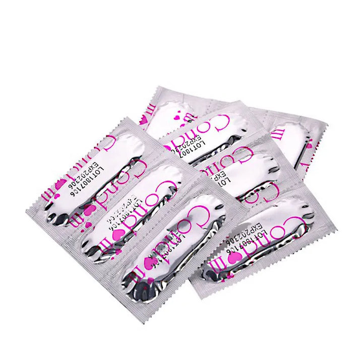 Bulk Pack Extra Smooth Condoms for Men 18+ Unique Condoms