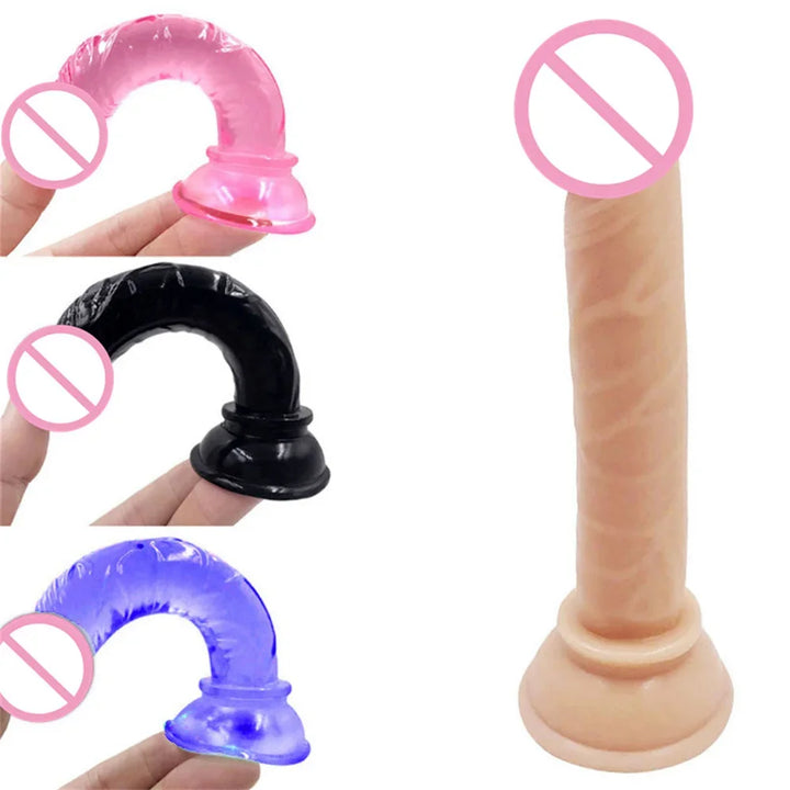 Leather Panties Bondage Strap on Chastity Set with Dildo