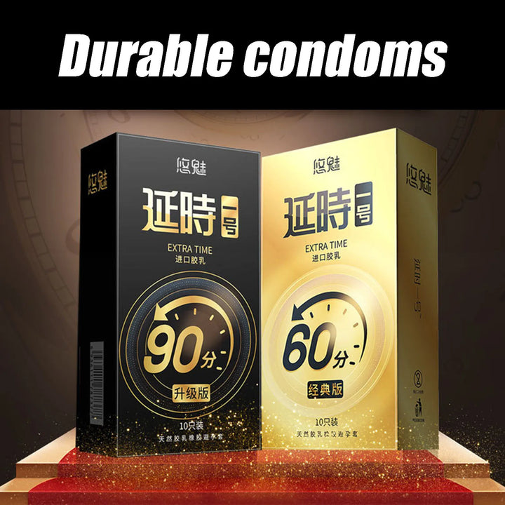 10pcs Ultra Thin Lasting Plus Condoms for Men Unique Condoms