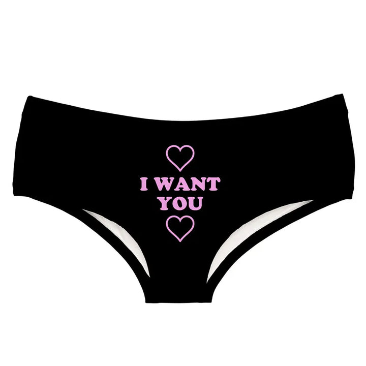3D CAT Meow Kitty Funny Print  Briefs Lingerie