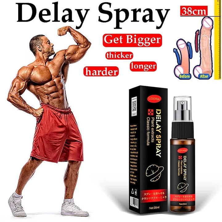 20ml Delay Spray for Men - Lasts 60 Minutes