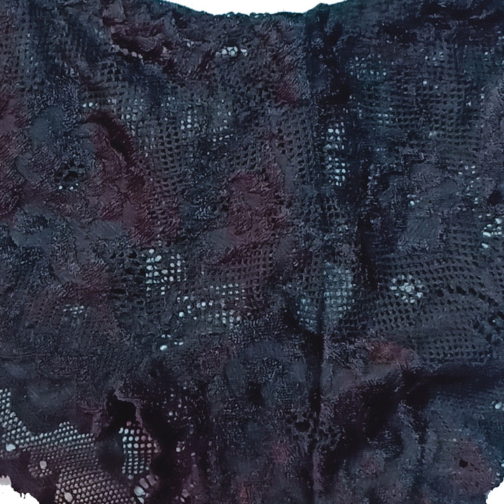 Black Floral Lace Panty